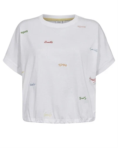 Nümph - NUJoya Boxy T-shirt - Bright White